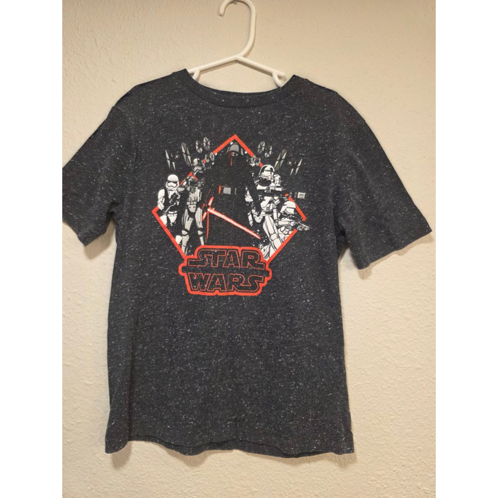 Kids Star Wars Kylo Ren Stormtroopers TIE Fighter Shirt Size S (8)